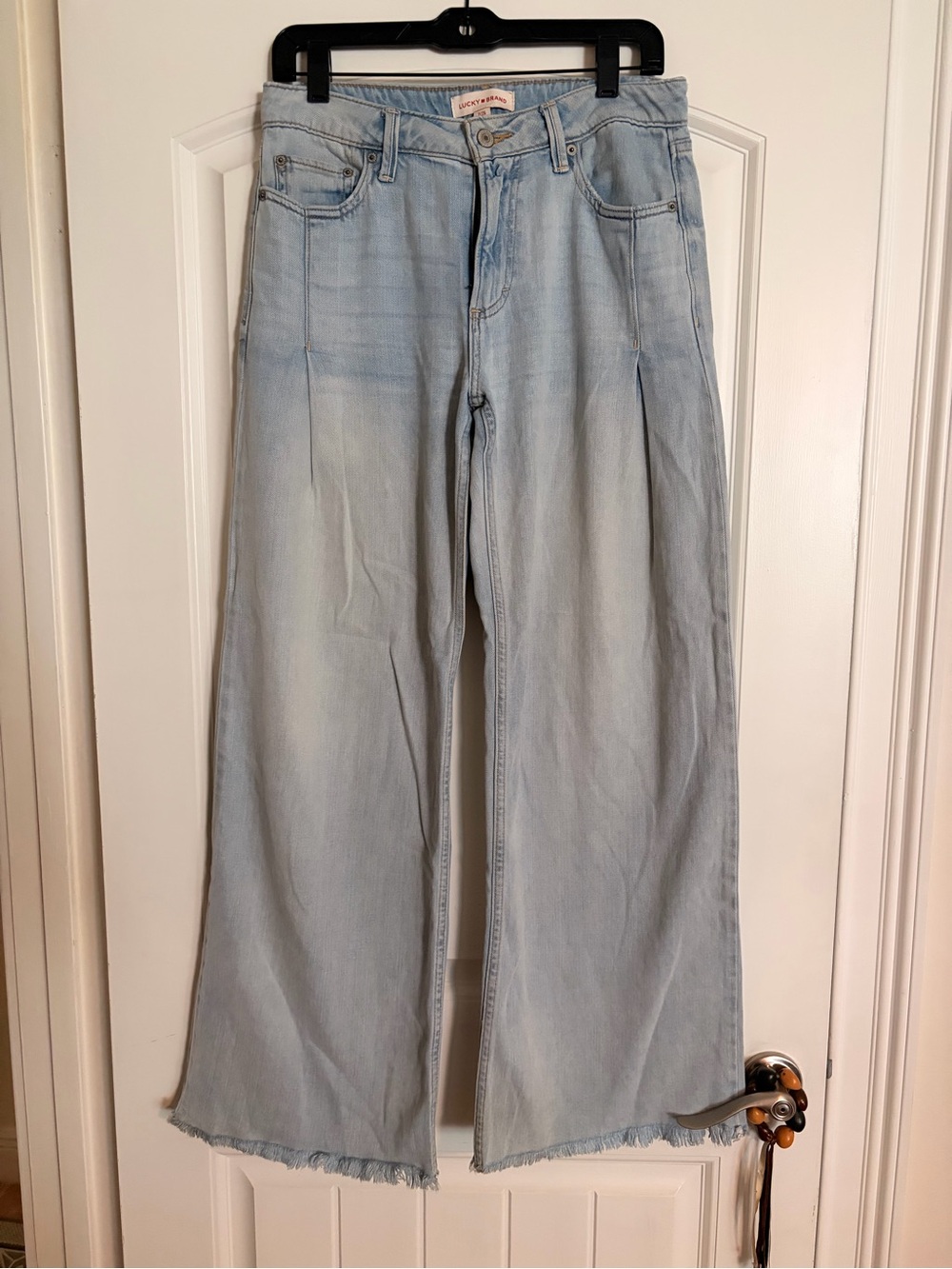 Lucky Brand Light Wash Wide Leg Palazzo Women’s Jeans -26 - Picture 8 of 15